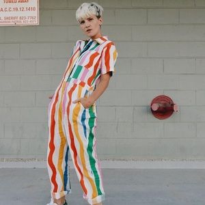 Nooworks Salvation Stripe Coveralls